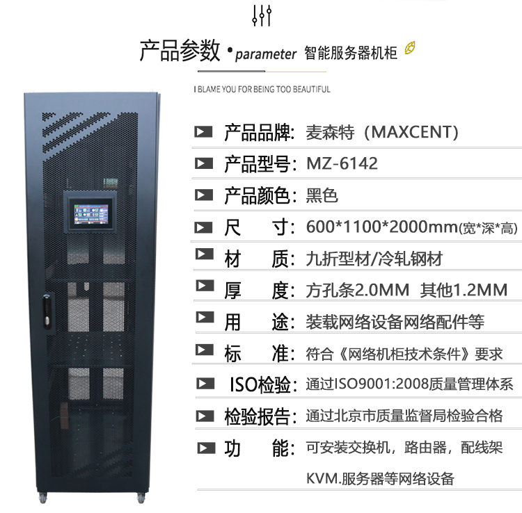 MZ6142智能服務器機柜2米42U1100深產(chǎn)品參數(shù)
